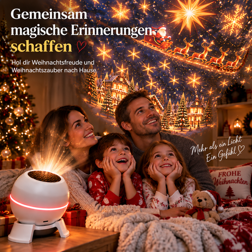 Offizieller Shop | 💖🎄 SCNDR® intelligenter holografischer Projektor (HD Smart Dynamic 5D)