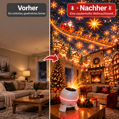 Offizieller Shop | 💖🎄 SCNDR® intelligenter holografischer Projektor (HD Smart Dynamic 5D)