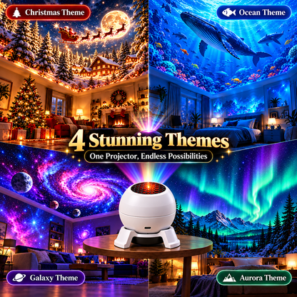 💡 Turn Any Room Into a Christmas Wonderland – Holiday Projection Night Light